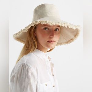 Hat Attack sun hat in natural canvas